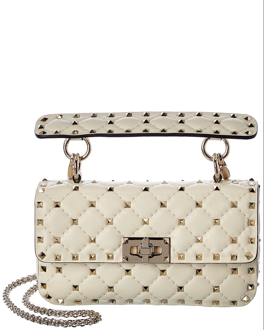 Valentino Valentino Rockstud Spike Small Leather Shoulder Bag