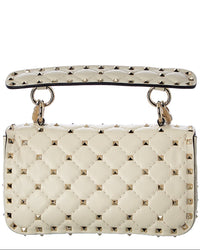 Valentino Valentino Rockstud Spike Small Leather Shoulder Bag