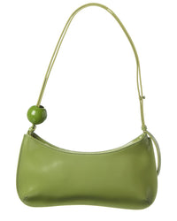 Jacquemus Le Bisou Perle Leather Hobo Bag