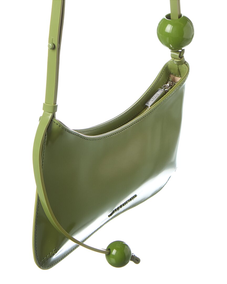 Jacquemus Le Bisou Perle Leather Hobo Bag