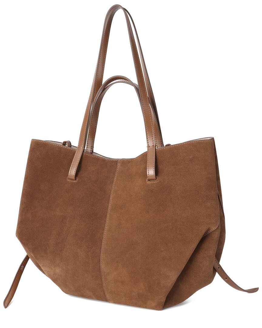 Tiffany & Fred Paris Lambskin Suede Tote – Bluefly