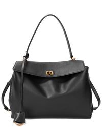 Tiffany & Fred Paris Large Smooth Leather Tote