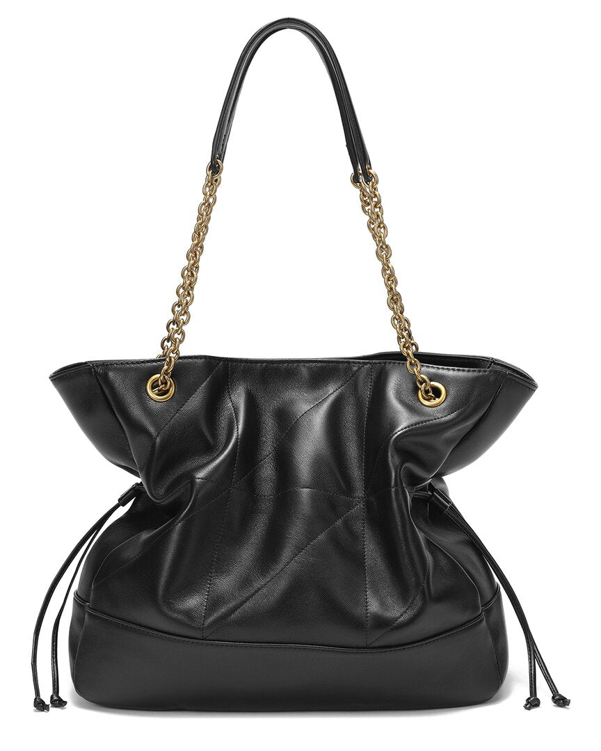 Tiffany & Fred Paris Quilted Lambskin Tote