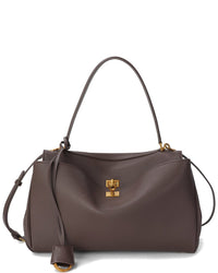 Tiffany & Fred Paris Large Smooth Leather Tote