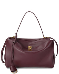 Tiffany & Fred Paris Large Smooth Leather Tote