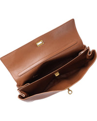 Tiffany & Fred Paris Large Smooth Leather Tote