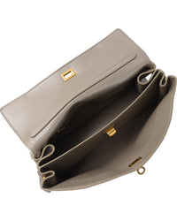 Tiffany & Fred Paris Tiffany & Fred Paris Large Smooth Leather Tote