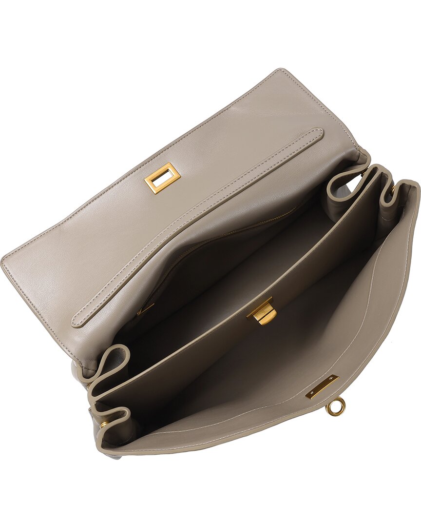 Tiffany & Fred Paris Tiffany & Fred Paris Large Smooth Leather Tote
