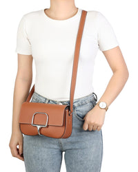 Tiffany & Fred Paris Smooth Leather Crossbody