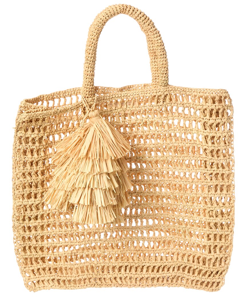 Mar Y Sol Georgia Tote ONE SIZE Brown