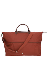 Longchamp Le Pliage Green Expandable Canvas Travel Bag