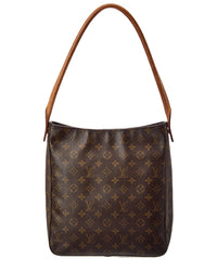 Louis Vuitton Louis Vuitton Brown Monogram Canvas Looping Gm (Authentic Pre-Loved)