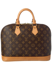 Louis Vuitton Louis Vuitton Brown Monogram Coated Canvas Alma Pm (Authentic Pre-Loved)