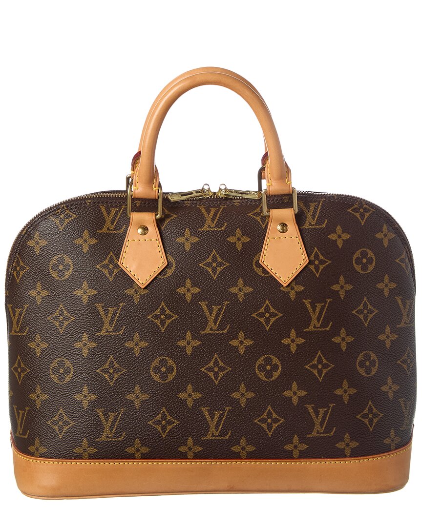 Louis Vuitton Louis Vuitton Brown Monogram Coated Canvas Alma Pm (Authentic Pre-Loved)