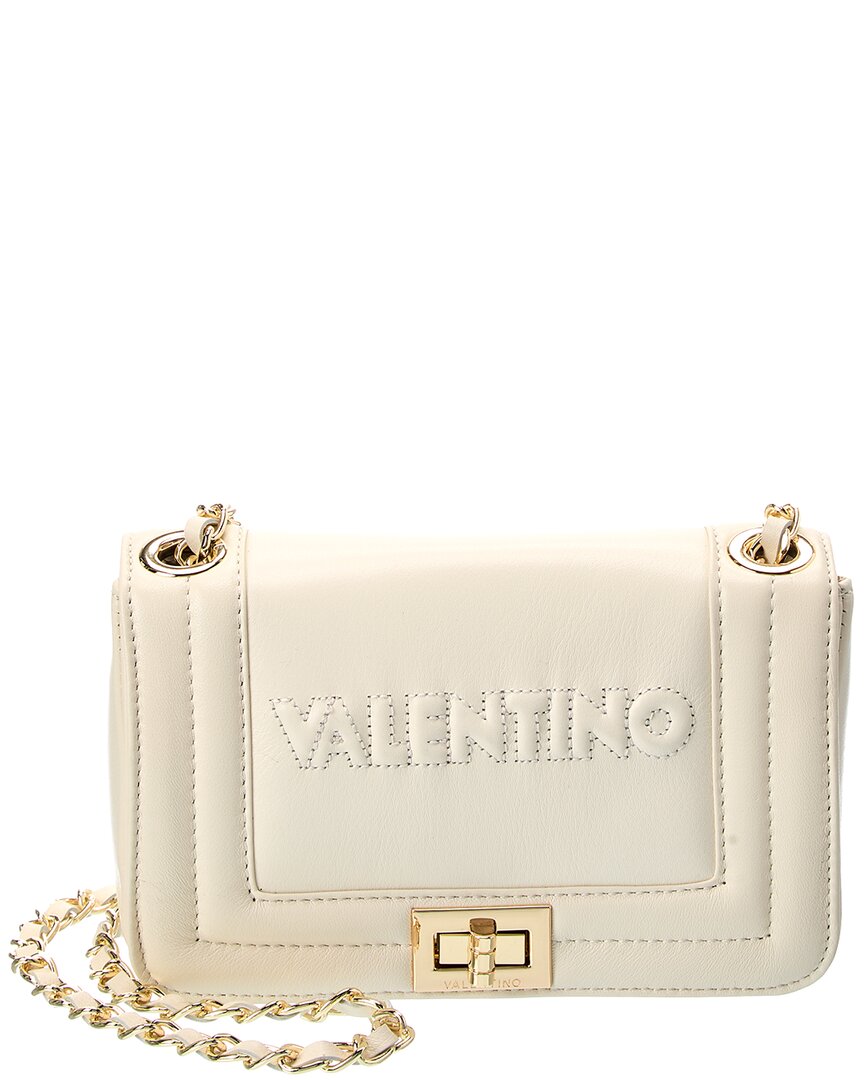 Valentino By Mario Valentino Beatriz Embossed Leather Shoulder Bag