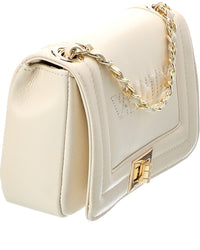 Valentino By Mario Valentino Beatriz Embossed Leather Shoulder Bag