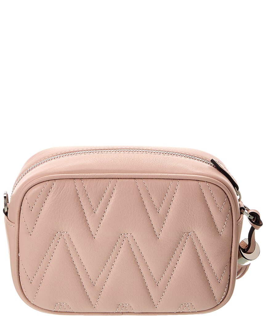 Valentino By Mario Valentino Amel Diamond Leather Crossbody