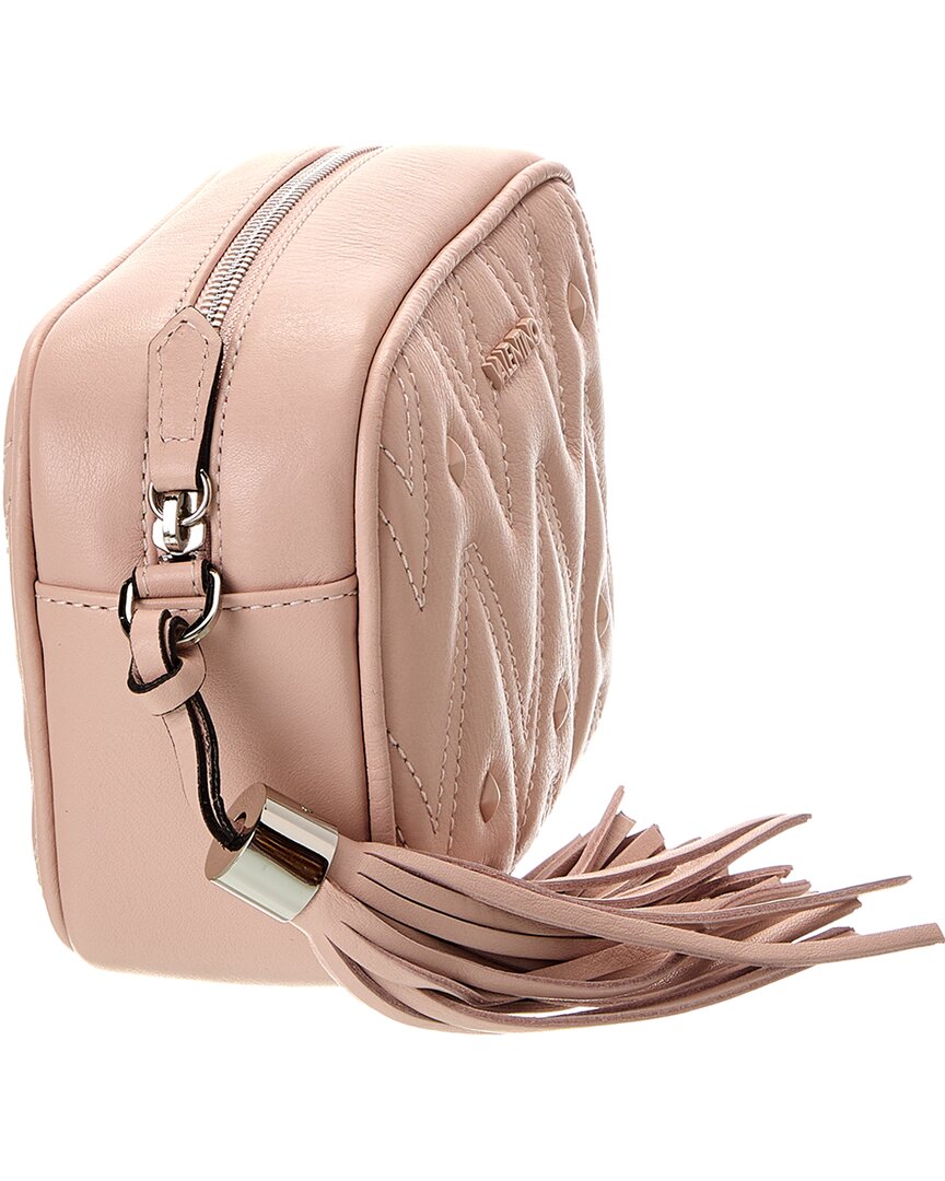 Valentino By Mario Valentino Amel Diamond Leather Crossbody