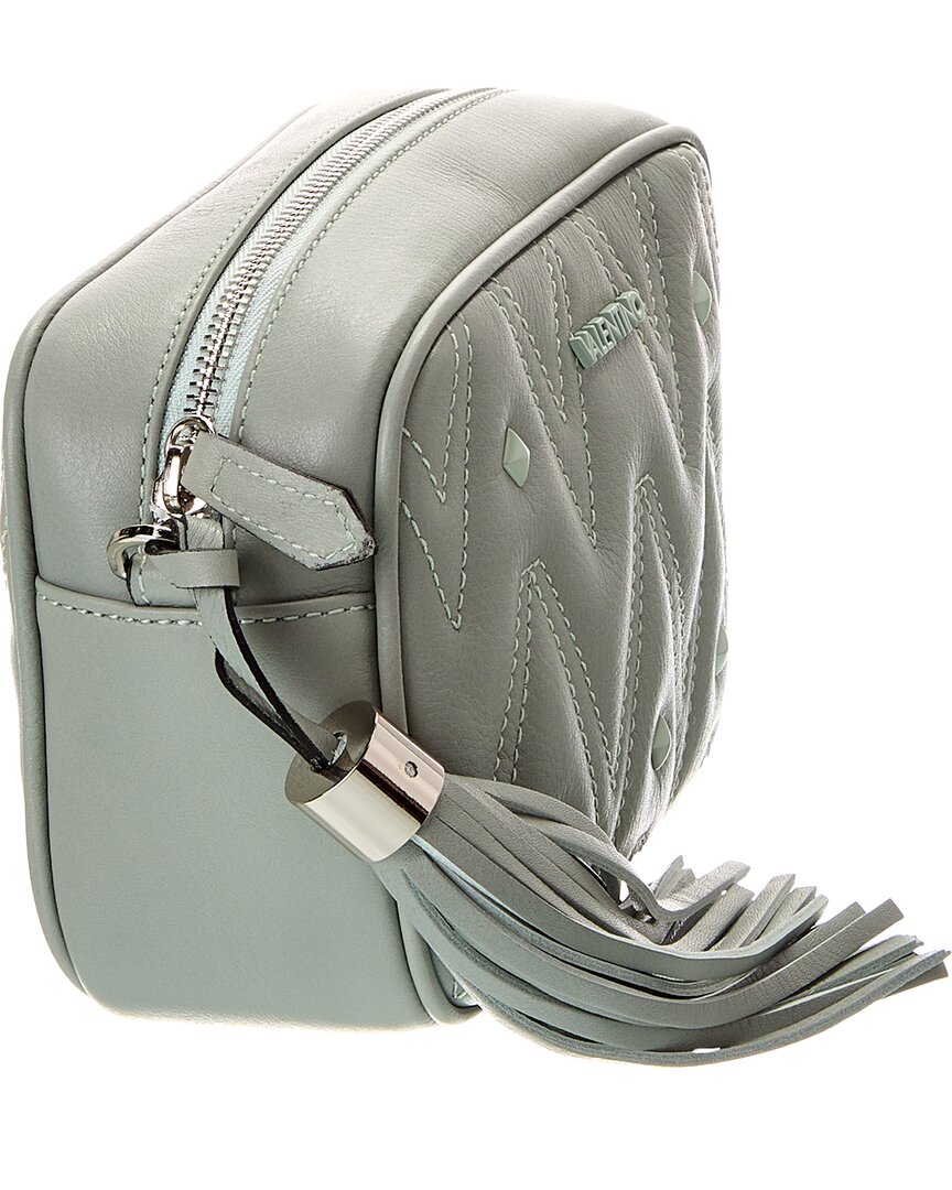 Valentino By Mario Valentino Amel Diamond Leather Crossbody