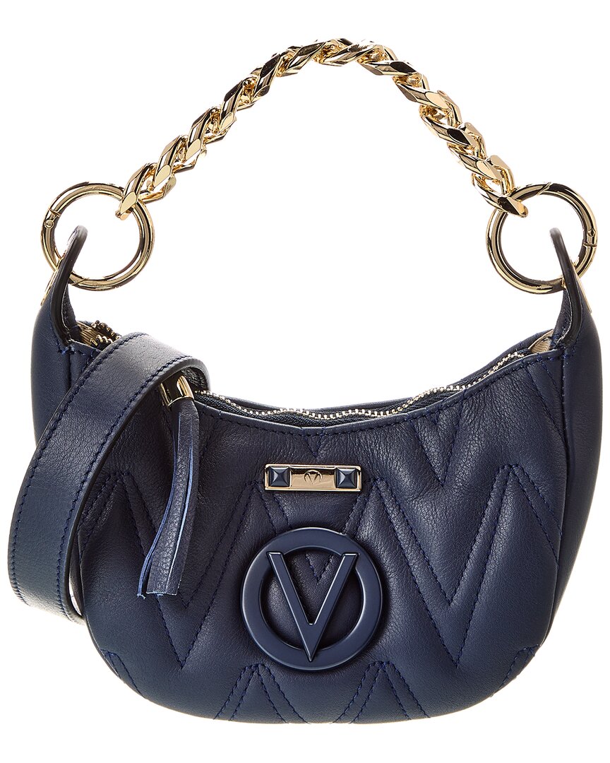 Valentino By Mario Valentino Andre Diamond Leather Shoulder Bag