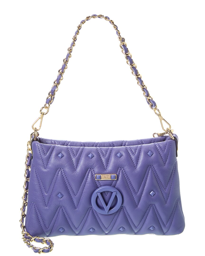 Valentino By Mario Valentino Vanille Diamond Leather Shoulder Bag