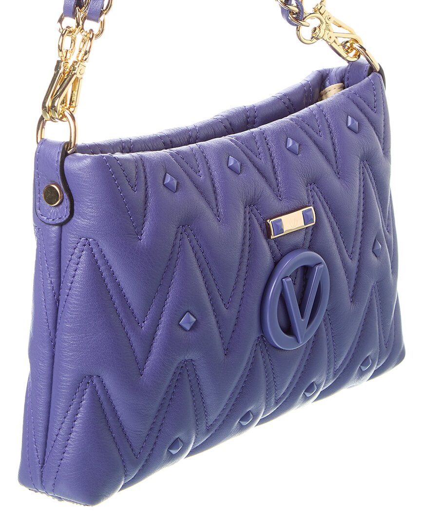 Valentino By Mario Valentino Vanille Diamond Leather Shoulder Bag