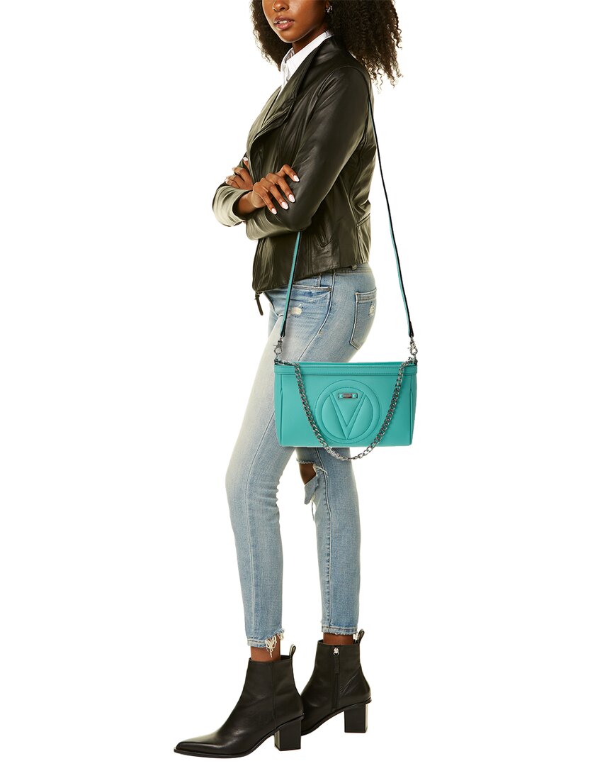 Valentino By Mario Valentino Celia Signature Leather Shoulder Bag