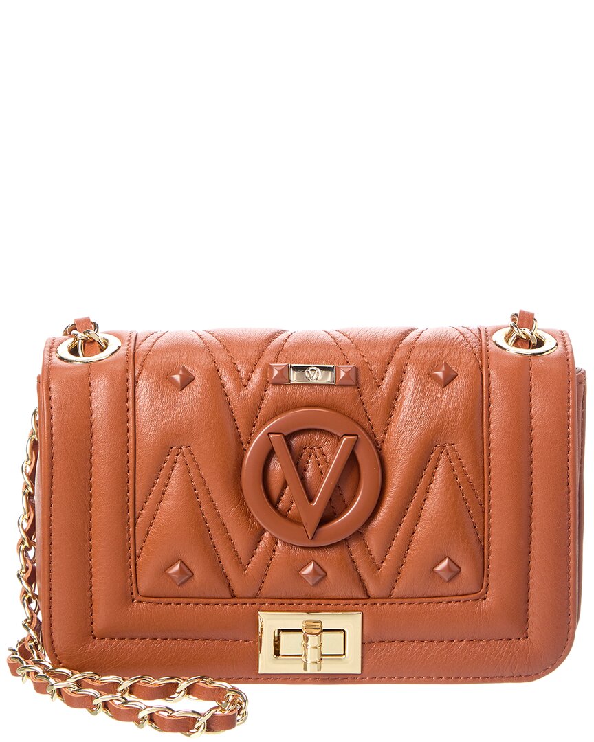 Valentino By Mario Valentino Beatriz Diamond Leather Shoulder Bag