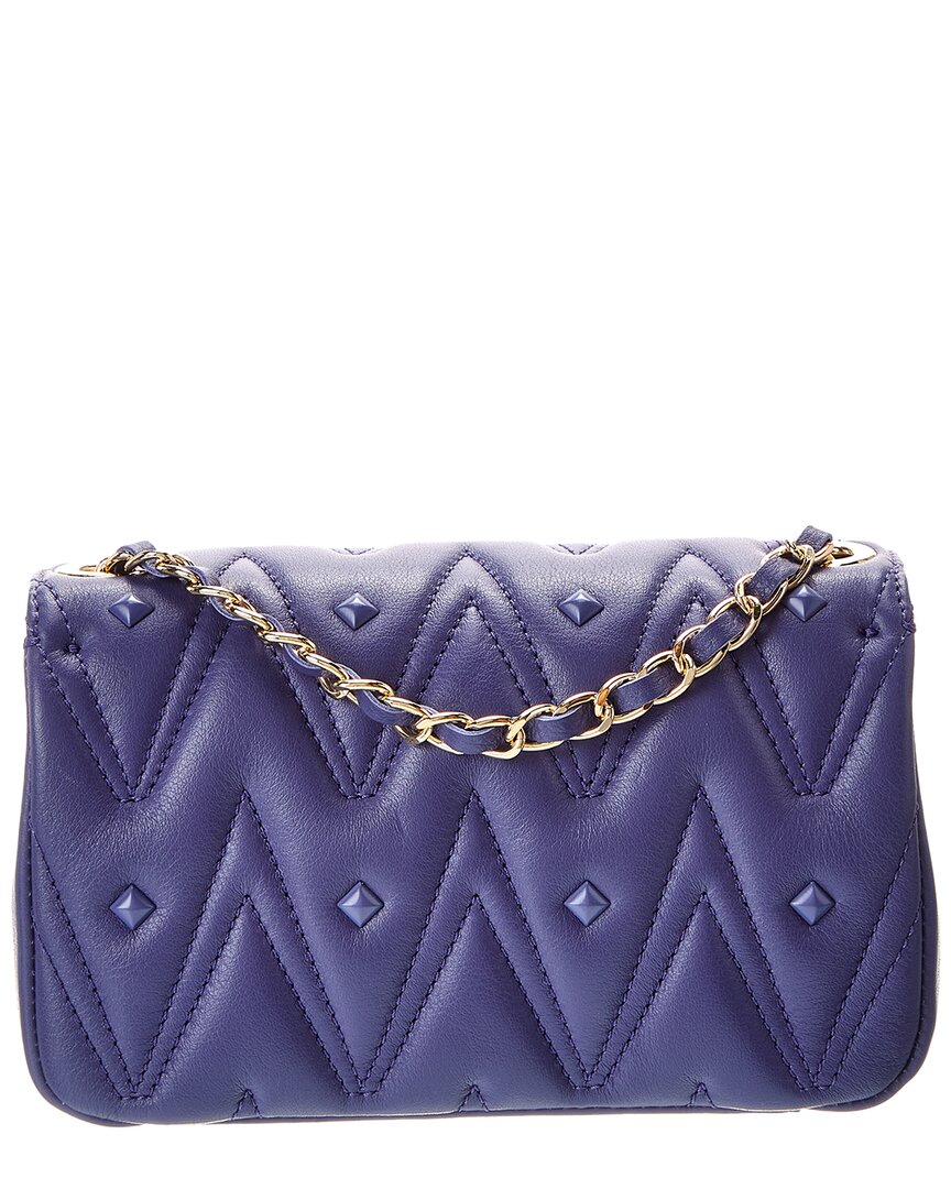 Valentino By Mario Valentino Poisson Diamond Leather Crossbody