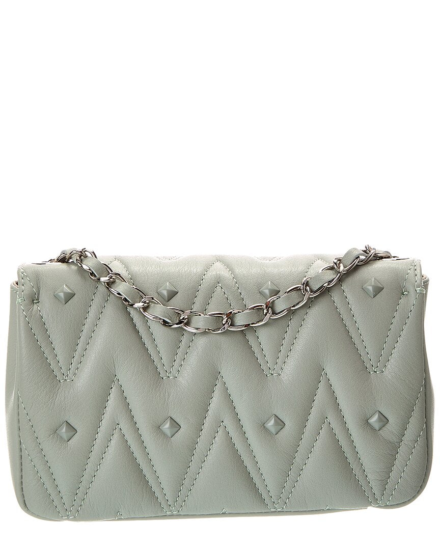 Valentino By Mario Valentino Poisson Diamond Leather Crossbody