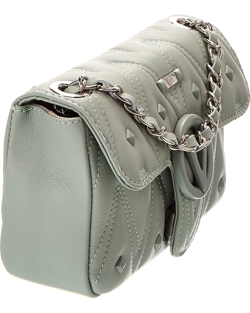 Valentino By Mario Valentino Poisson Diamond Leather Crossbody