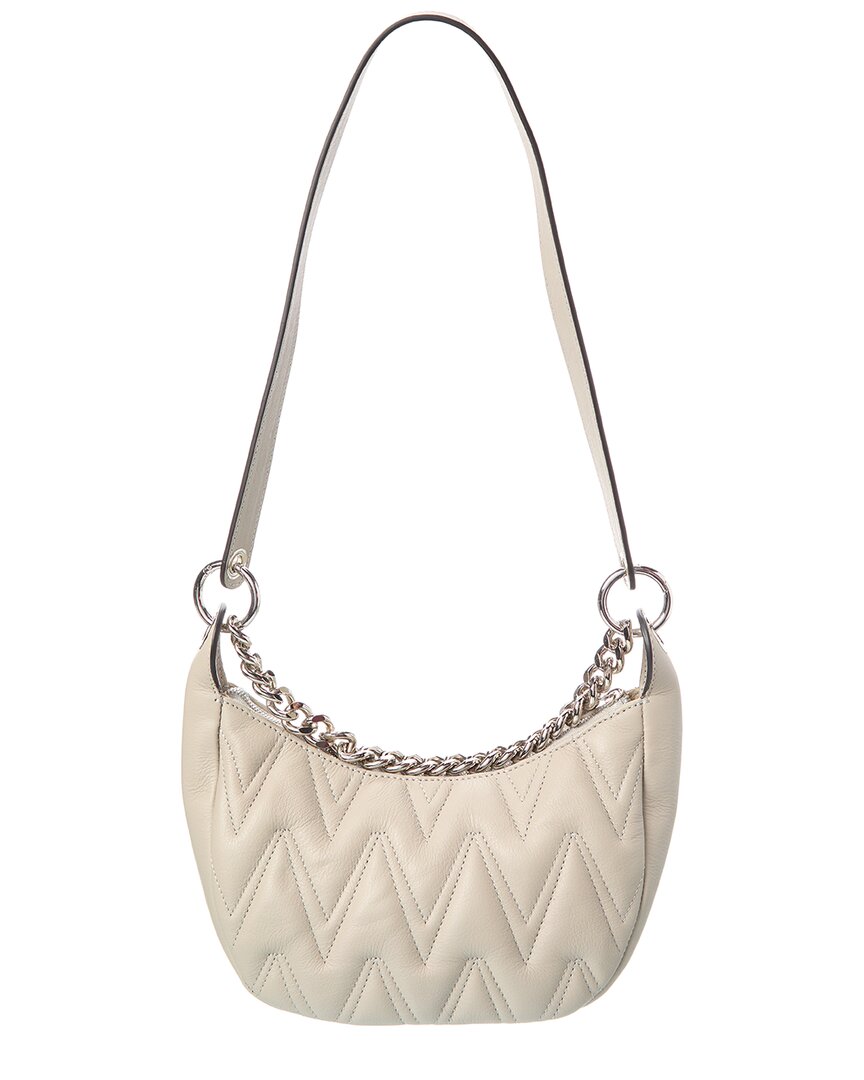 Valentino By Mario Valentino Lily Diamond Leather Satchel