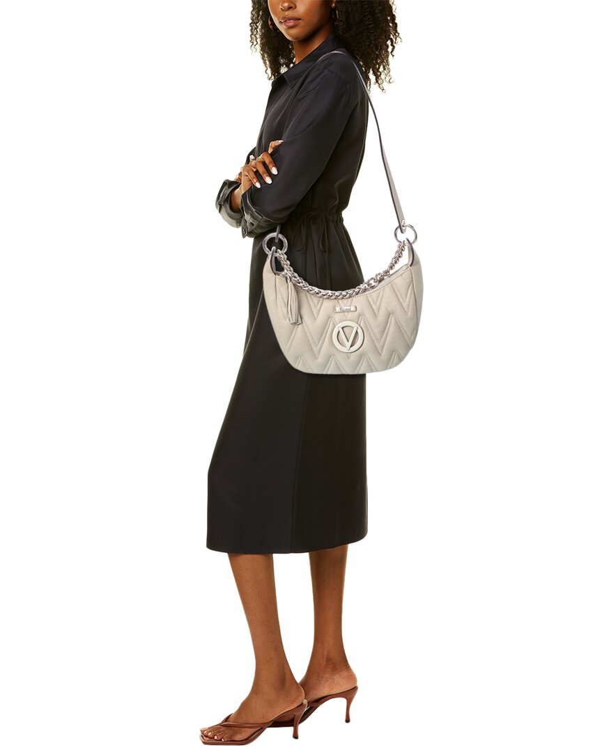 Valentino By Mario Valentino Lily Diamond Leather Satchel