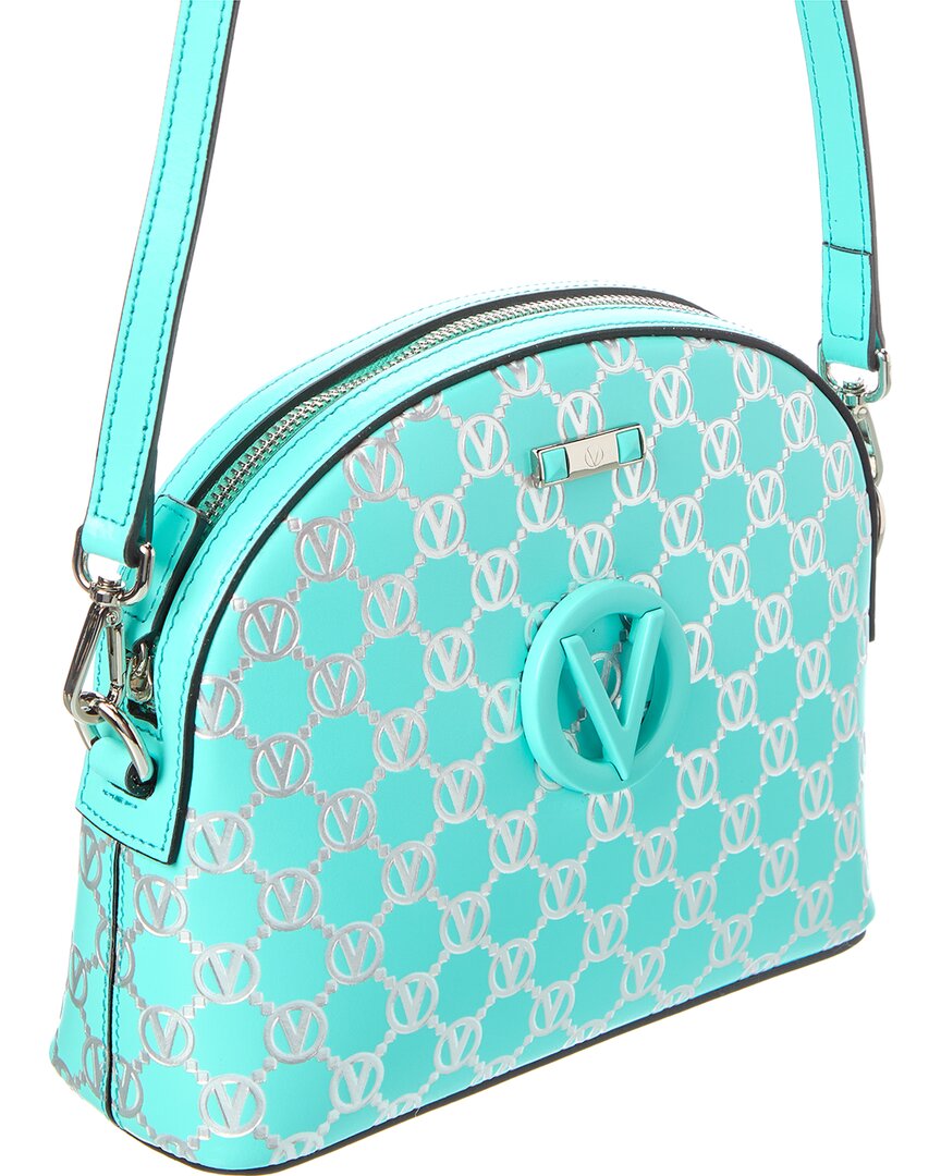 Valentino By Mario Valentino Diana Monogram Leather Crossbody