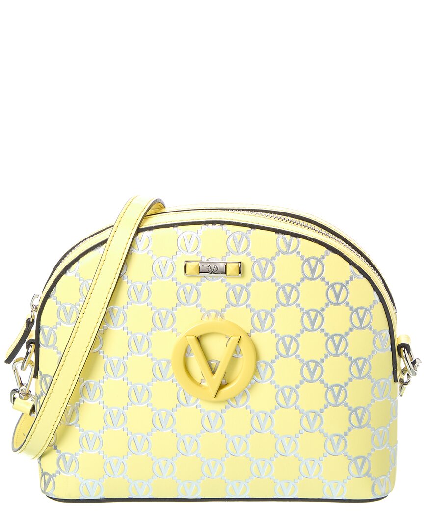 Valentino By Mario Valentino Diana Monogram Leather Crossbody