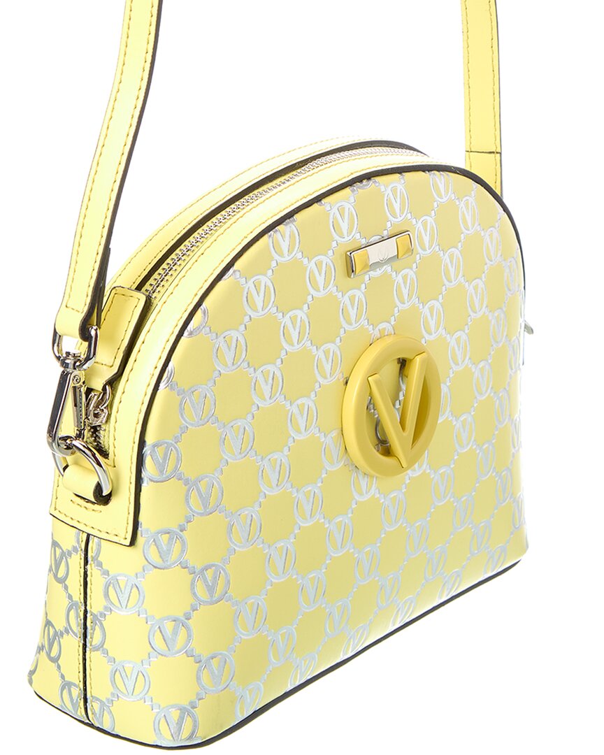 Valentino By Mario Valentino Diana Monogram Leather Crossbody