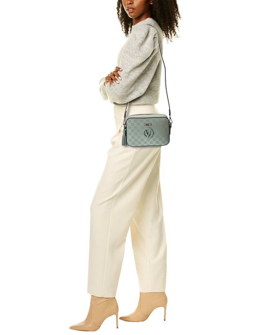 Valentino By Mario Valentino Babette Monogram Leather Crossbody