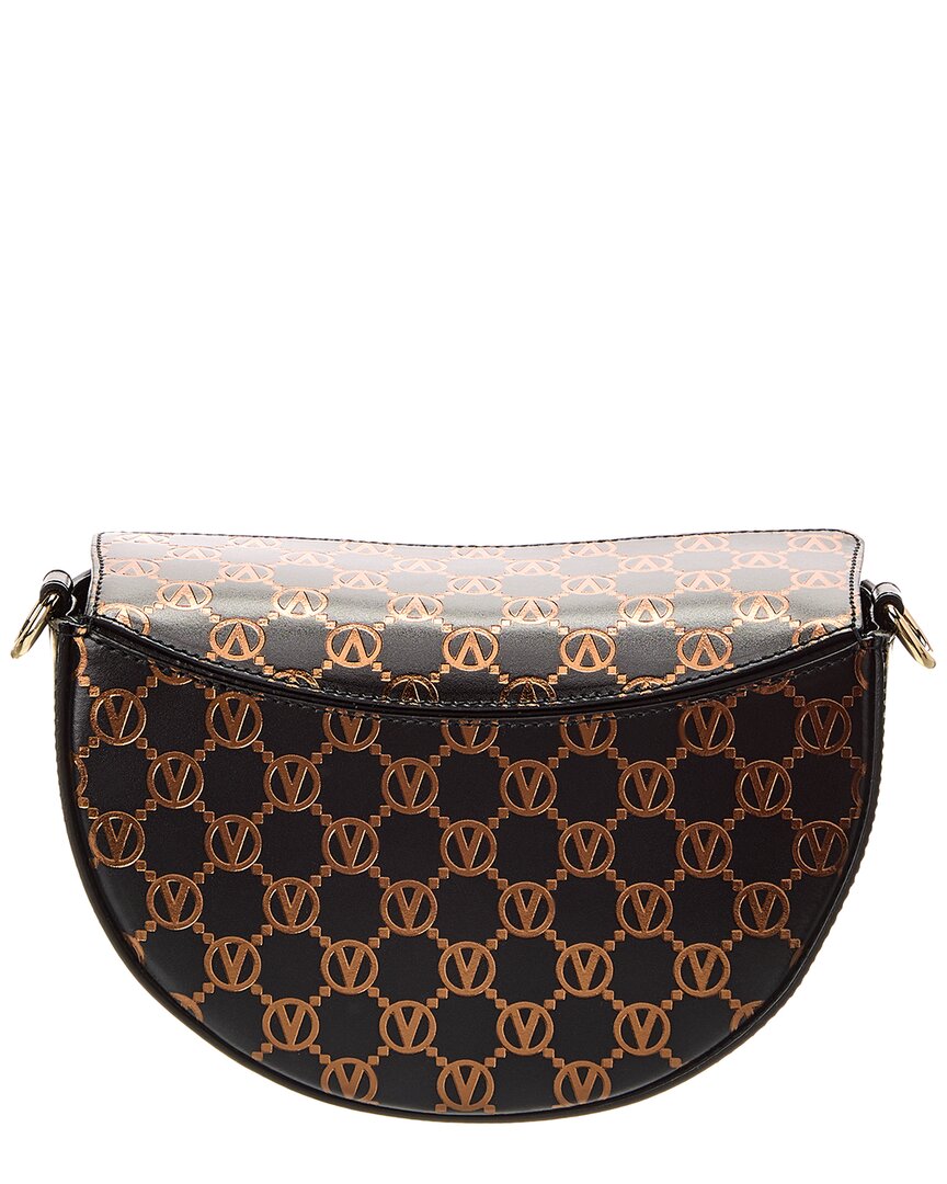 Valentino By Mario Valentino Lunaire Monogram Leather Shoulder Bag