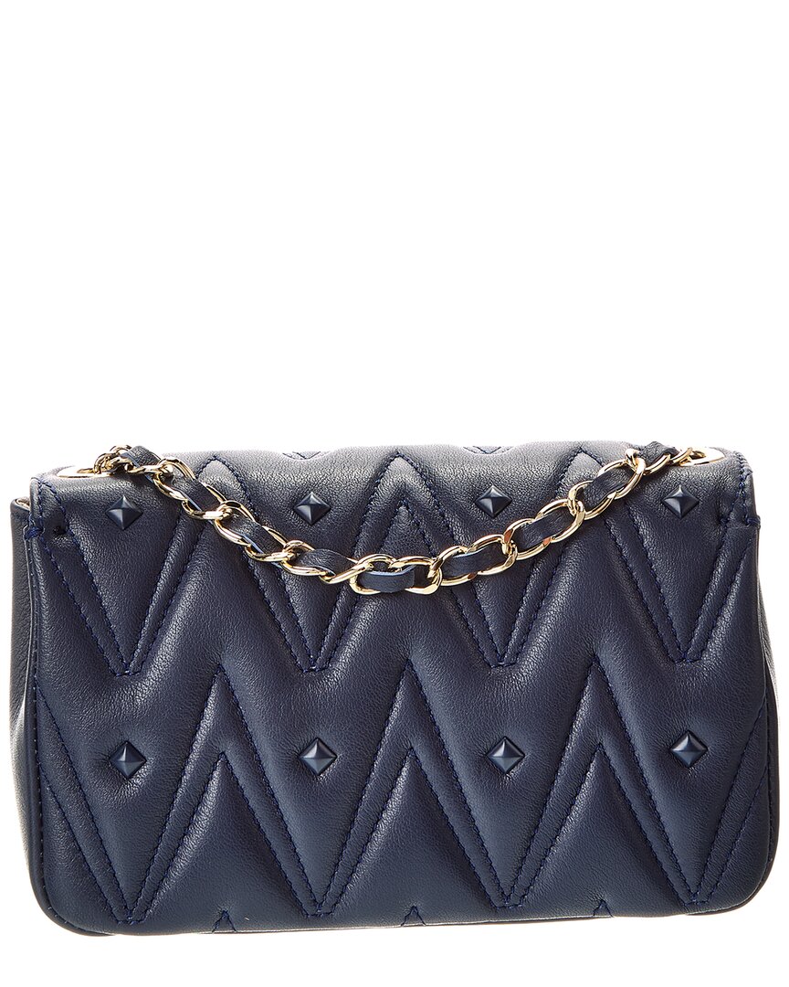 Valentino By Mario Valentino Poisson Diamond Leather Crossbody