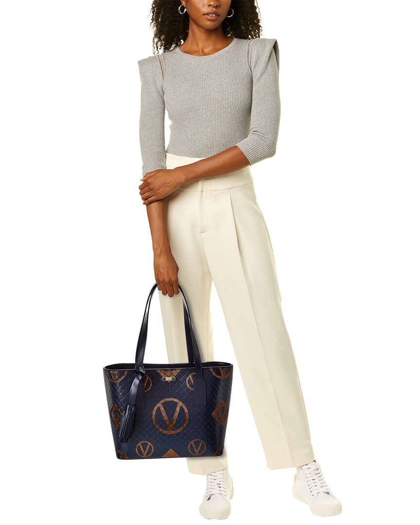 Valentino By Mario Valentino Prince Saint Tropez Leather Tote