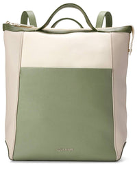 Cole Haan Grand Ambition Large Leather Backpack ONE SIZE Green