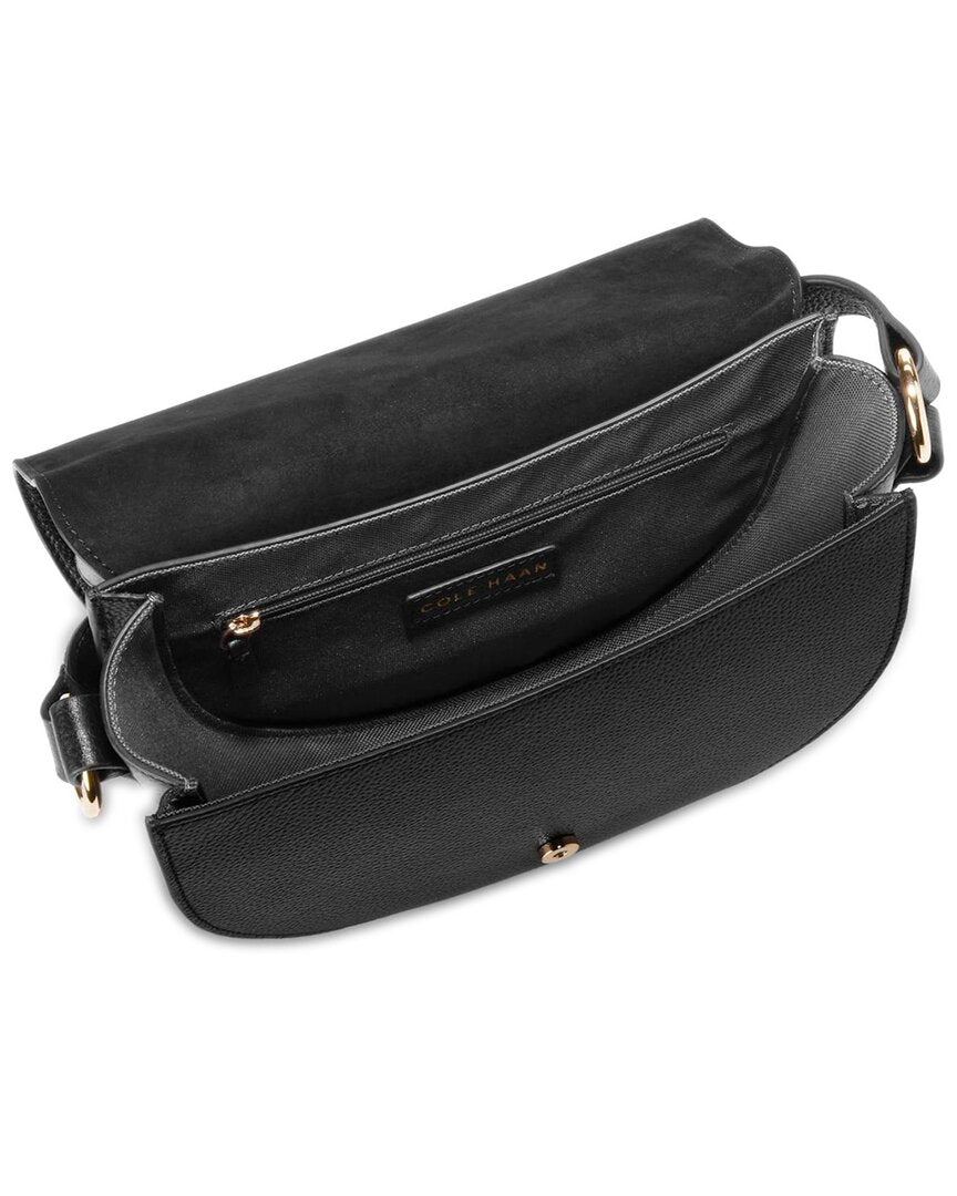 Cole Haan Evie Leather Saddle Bag