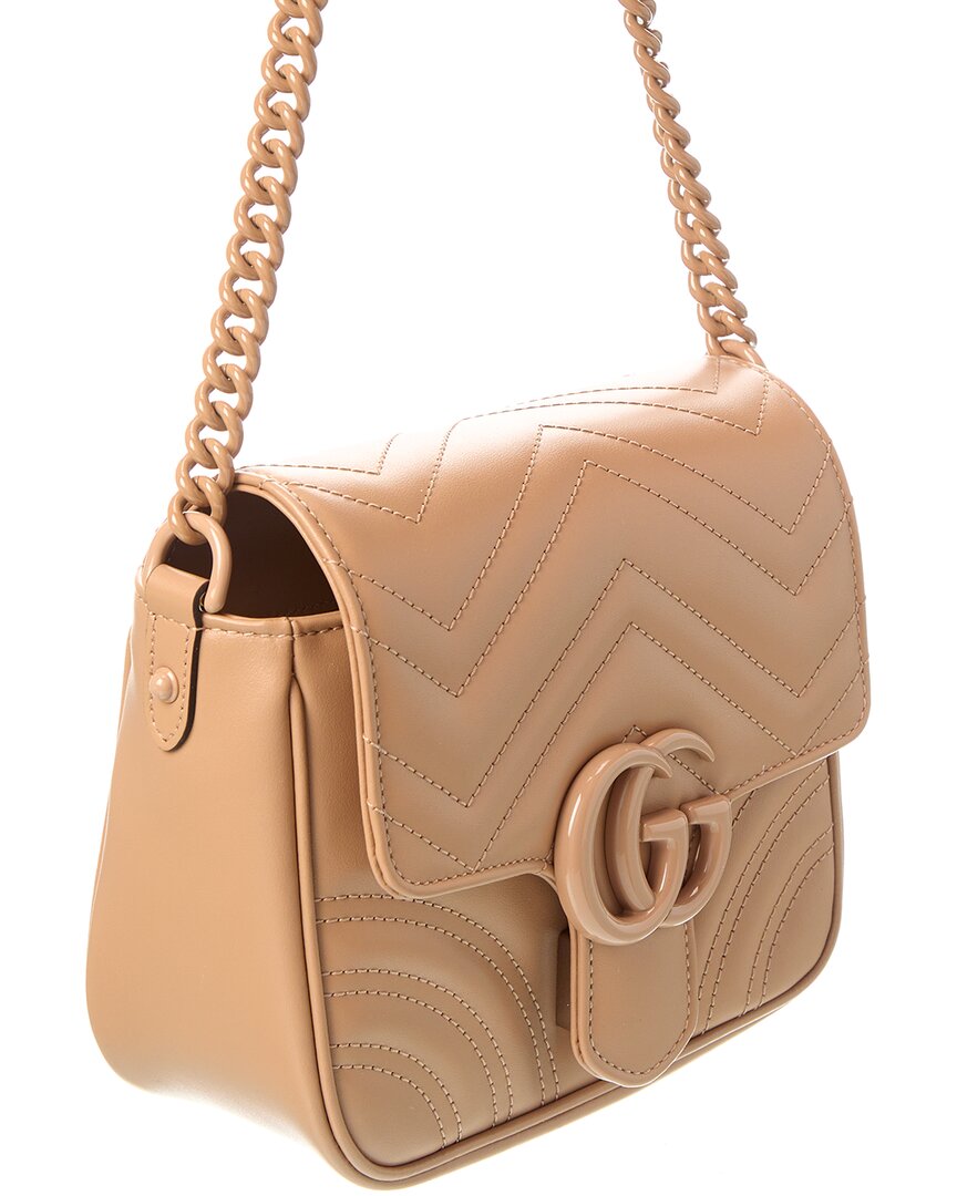 Gucci Gg Marmont Leather Shoulder Bag