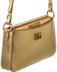 Dolce & Gabbana Laminated Leather Phone Bag