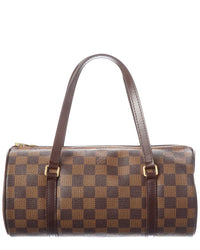 Louis Vuitton Louis Vuitton Brown Damier Ebene Coated Canvas Papillon 26 (Authentic Pre-Loved)