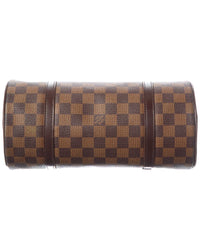 Louis Vuitton Louis Vuitton Brown Damier Ebene Coated Canvas Papillon 26 (Authentic Pre-Loved)