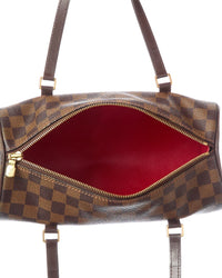 Louis Vuitton Louis Vuitton Brown Damier Ebene Coated Canvas Papillon 26 (Authentic Pre-Loved)