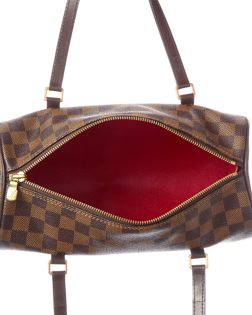 Louis Vuitton Louis Vuitton Brown Damier Ebene Coated Canvas Papillon 26 (Authentic Pre-Loved)