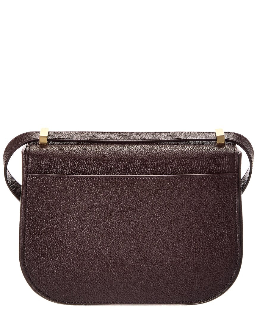 Ferragamo Gancini Leather Shoulder Bag