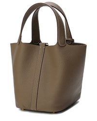 Tiffany & Fred Paris Leather Top Handle Satchel